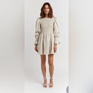 DISSH Linen Mini Dress Sz 14